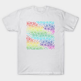 Rainbow Circles and Dots T-Shirt